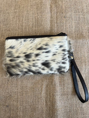 Cowhide Clutch Toronto - Brown
