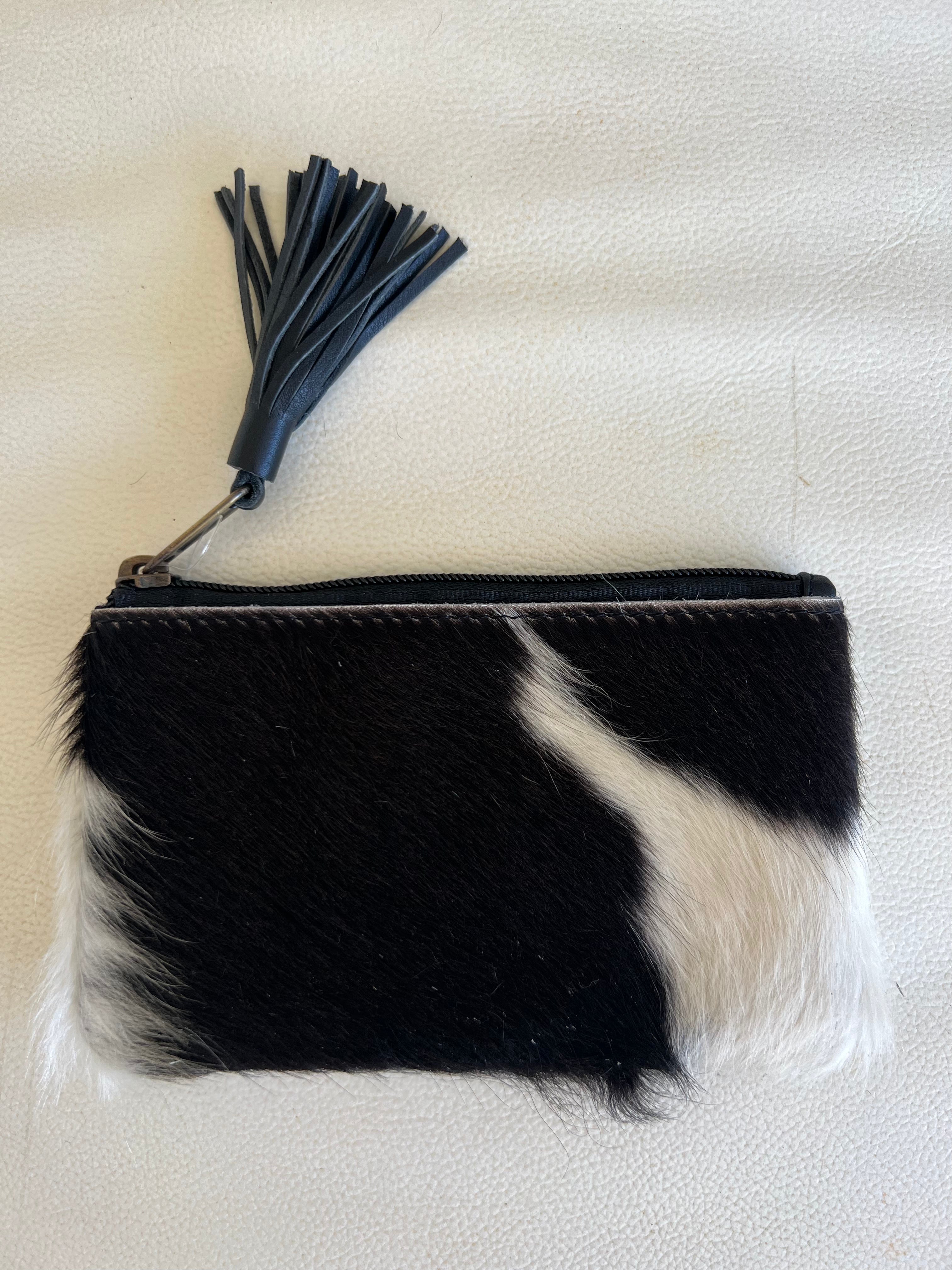 Cowhide Clutch York - Black 2