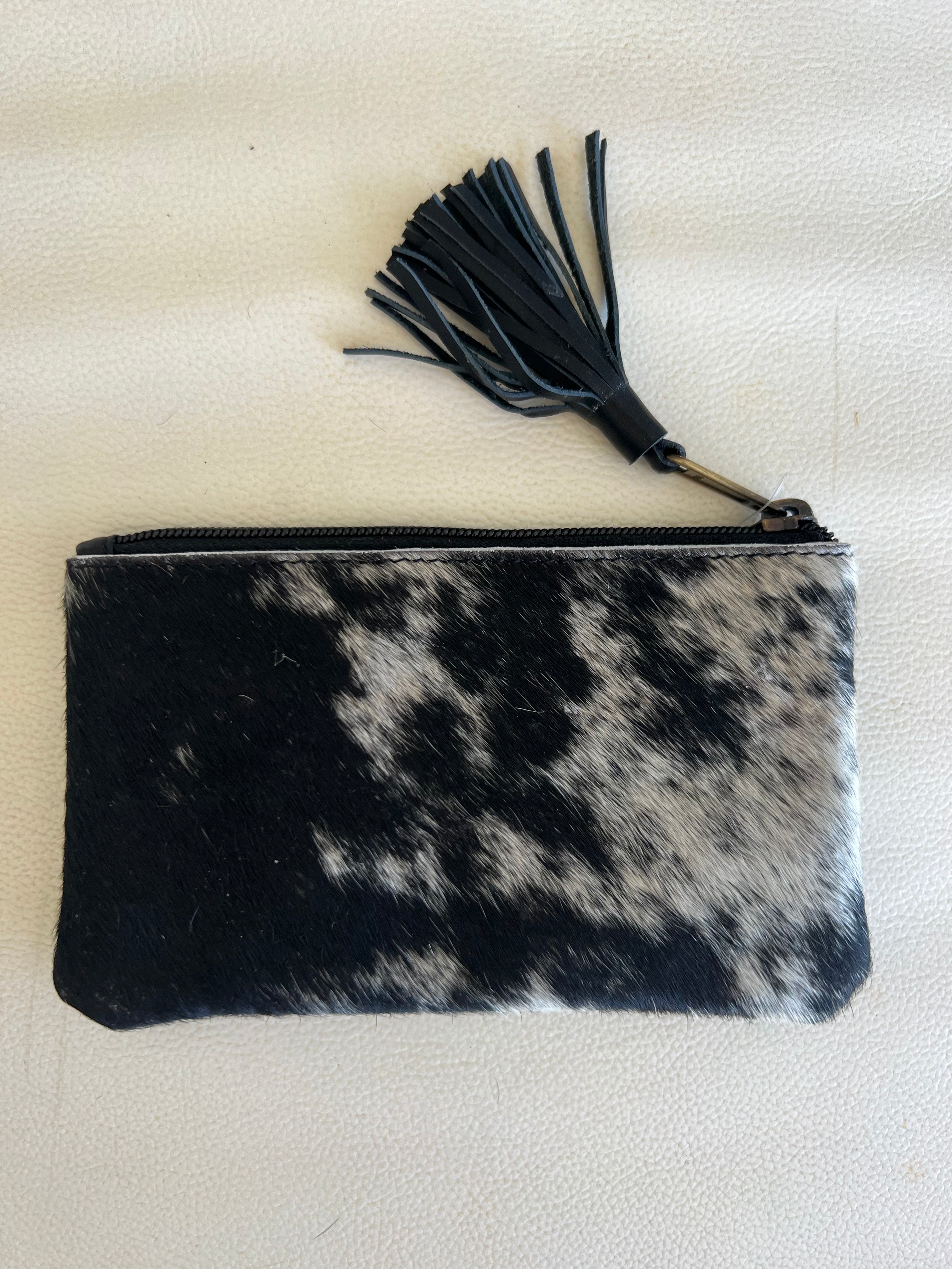 Cowhide Clutch York - Black 3