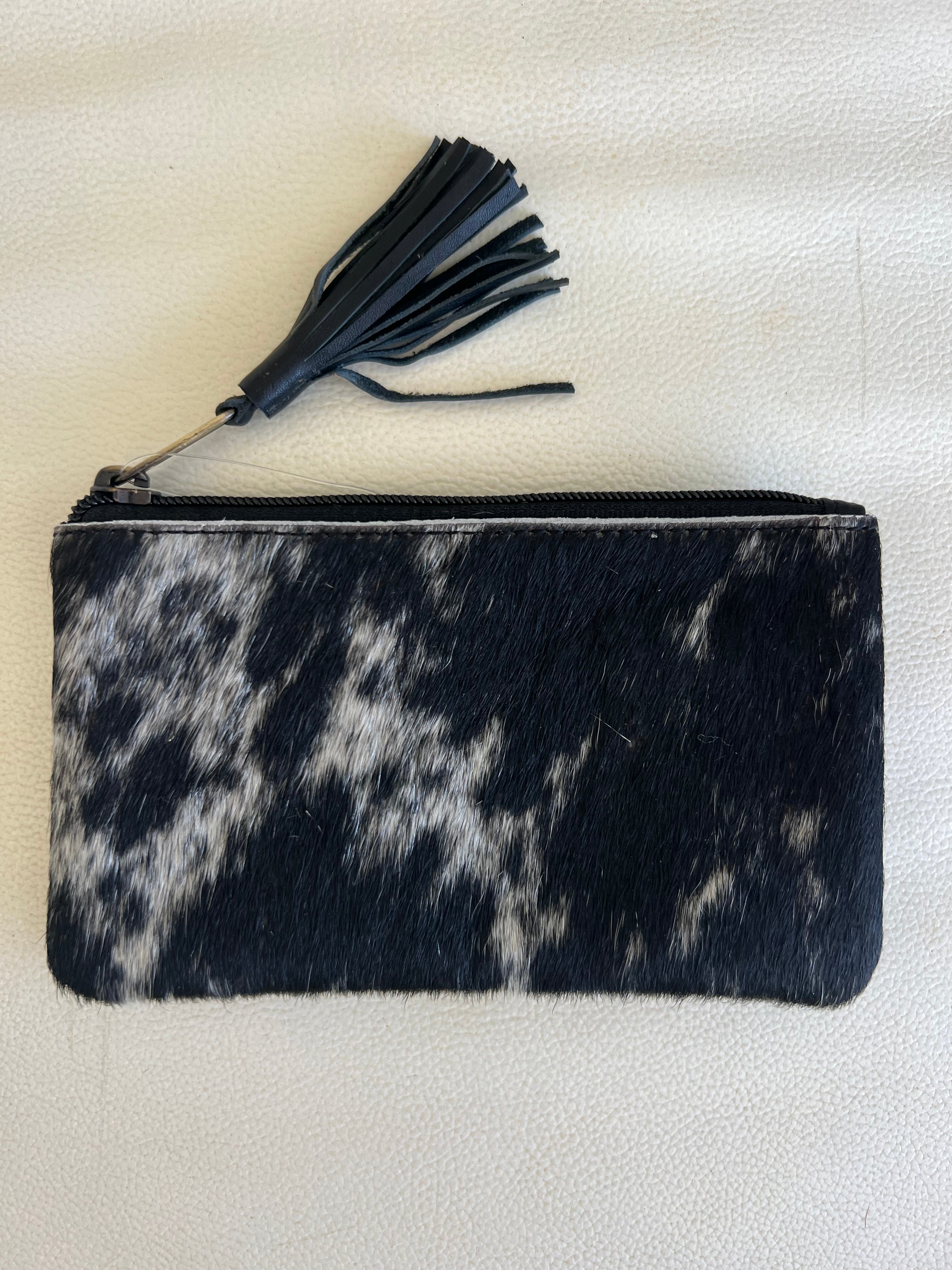 Cowhide Clutch York - Black 3