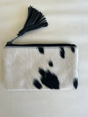Cowhide Clutch York - Black 4