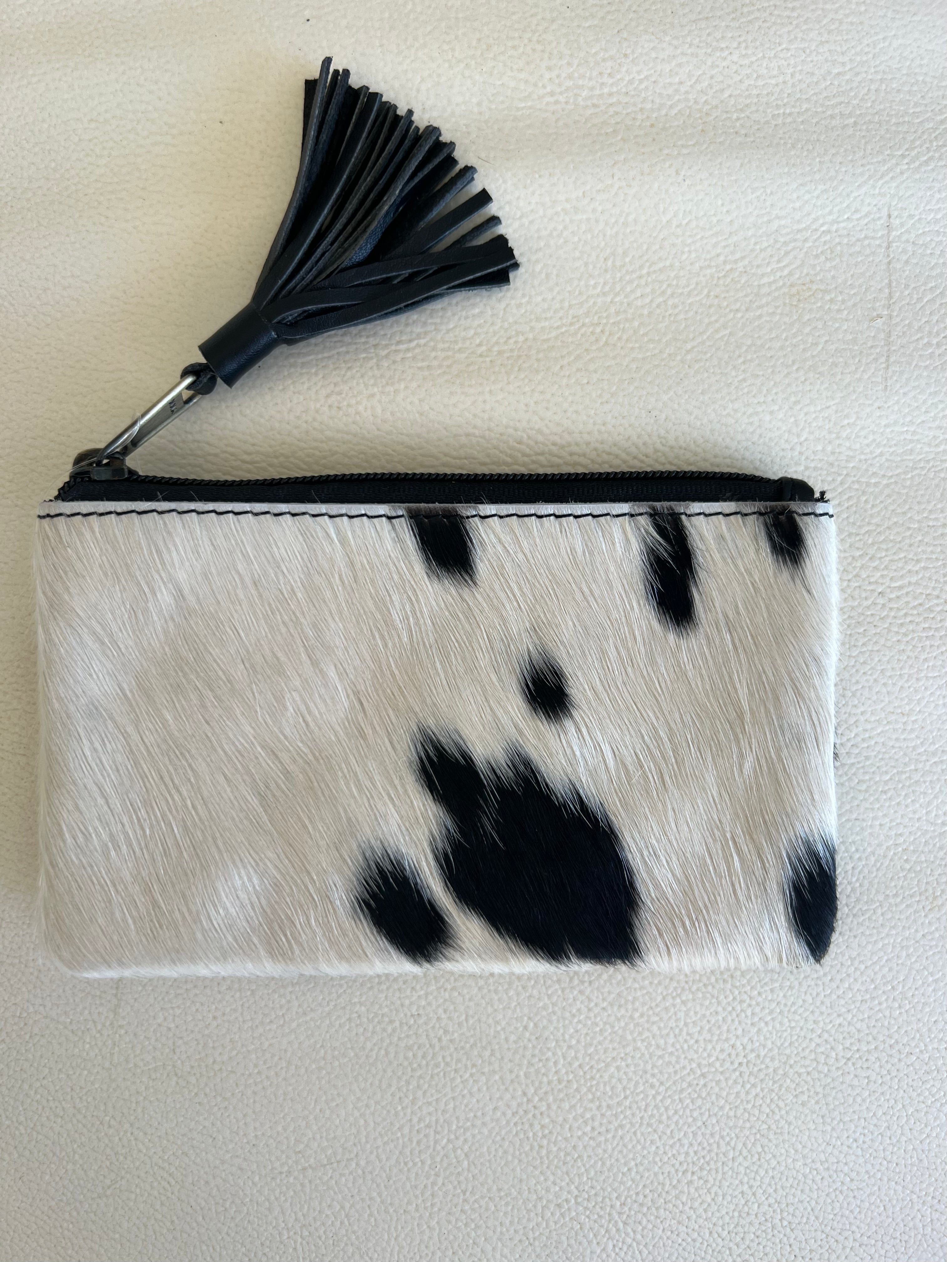 Cowhide Clutch York - Black 4