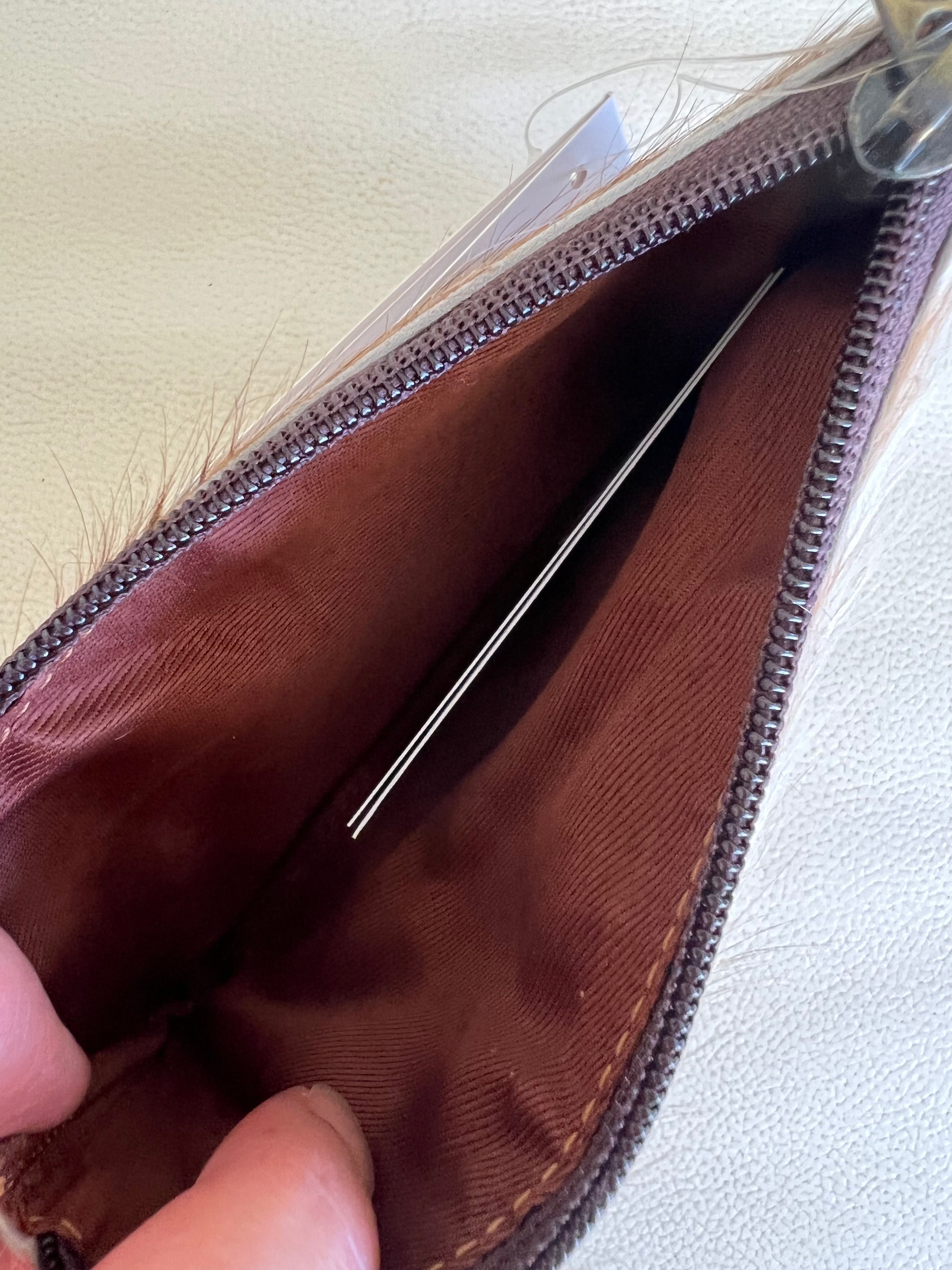 Cowhide Clutch York - Tan 2