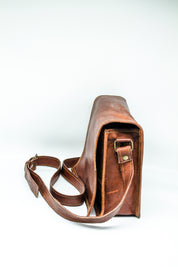 Goat Leather Satchel F7"