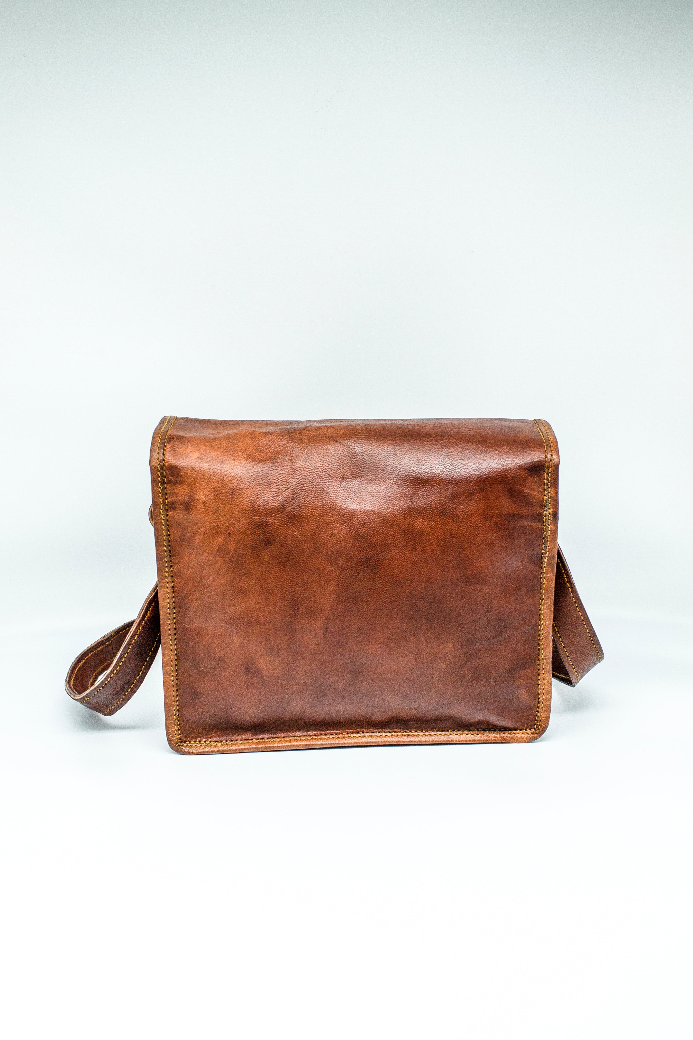 Goat Leather Satchel F7"