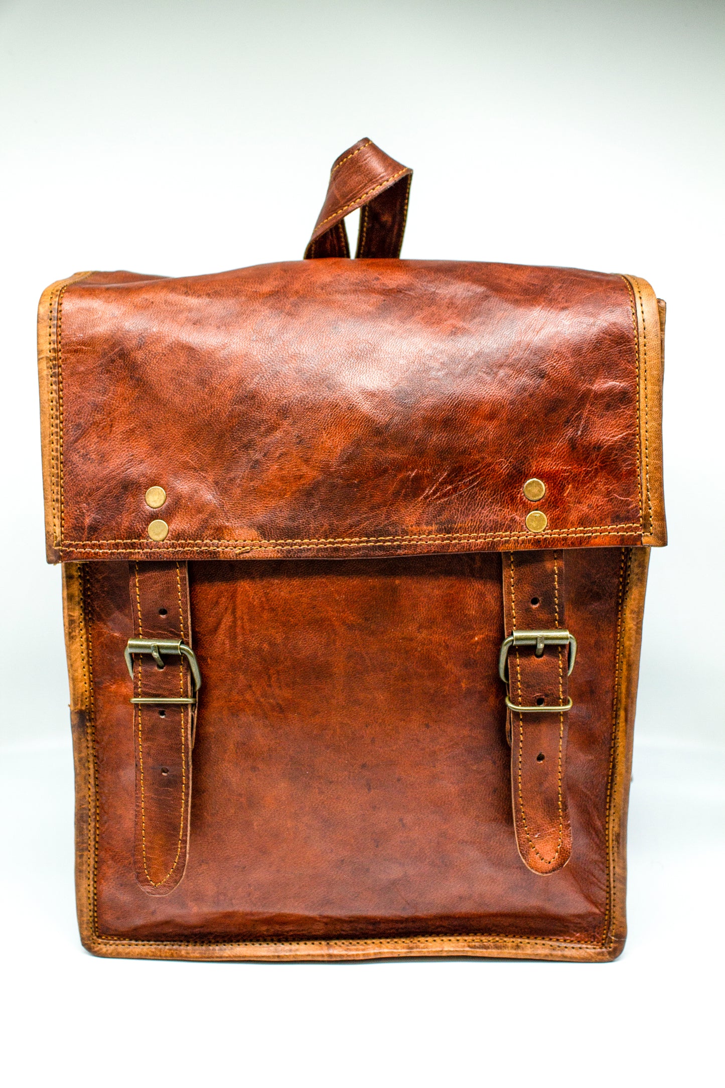 Goat Leather Backpack B12"