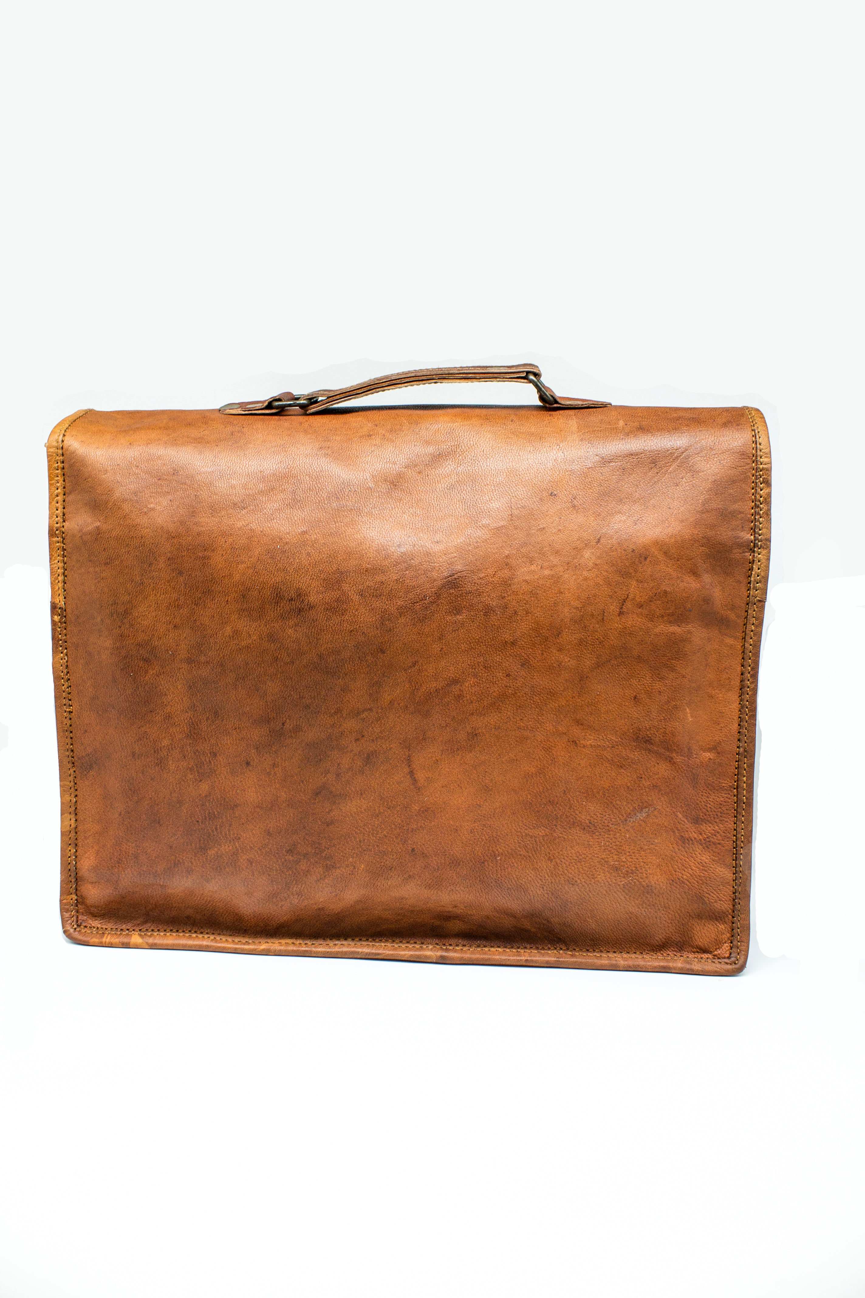 Goat Leather Satchel BHP15"