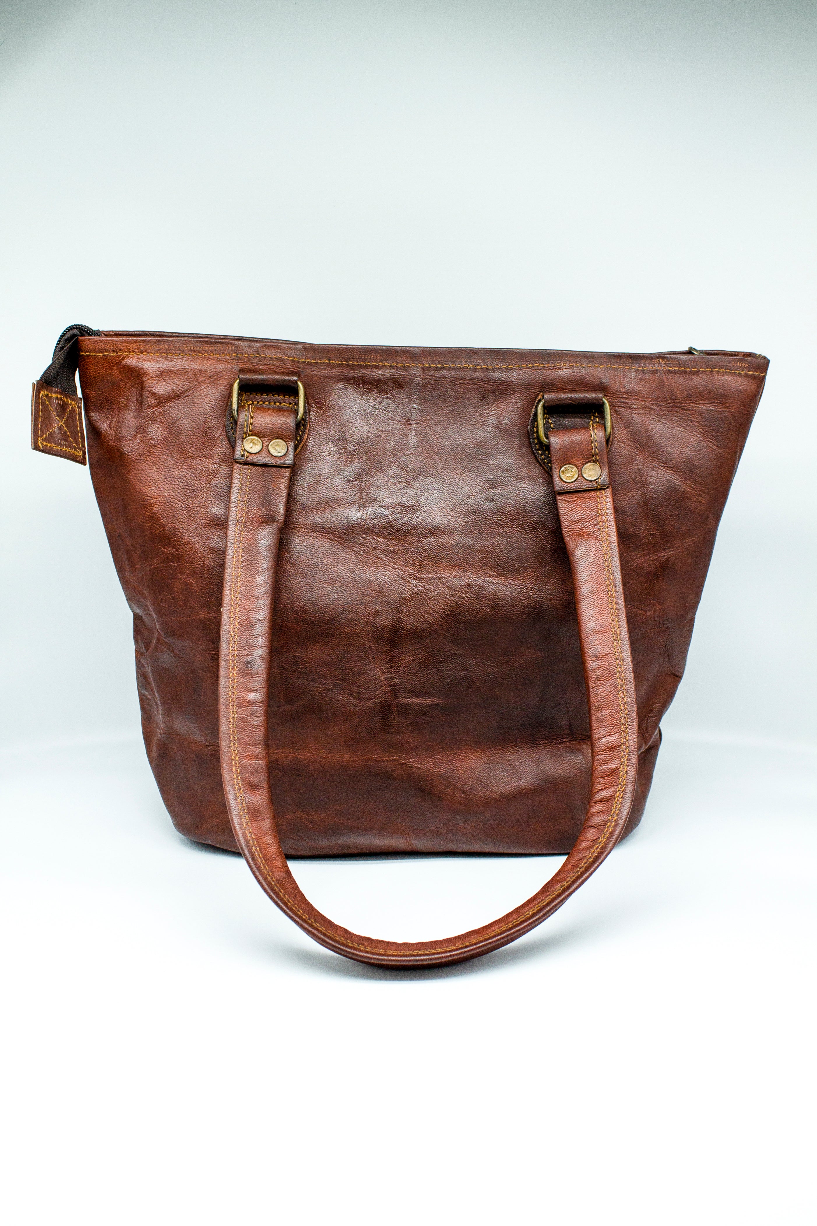 Goat Leather Tote Small P