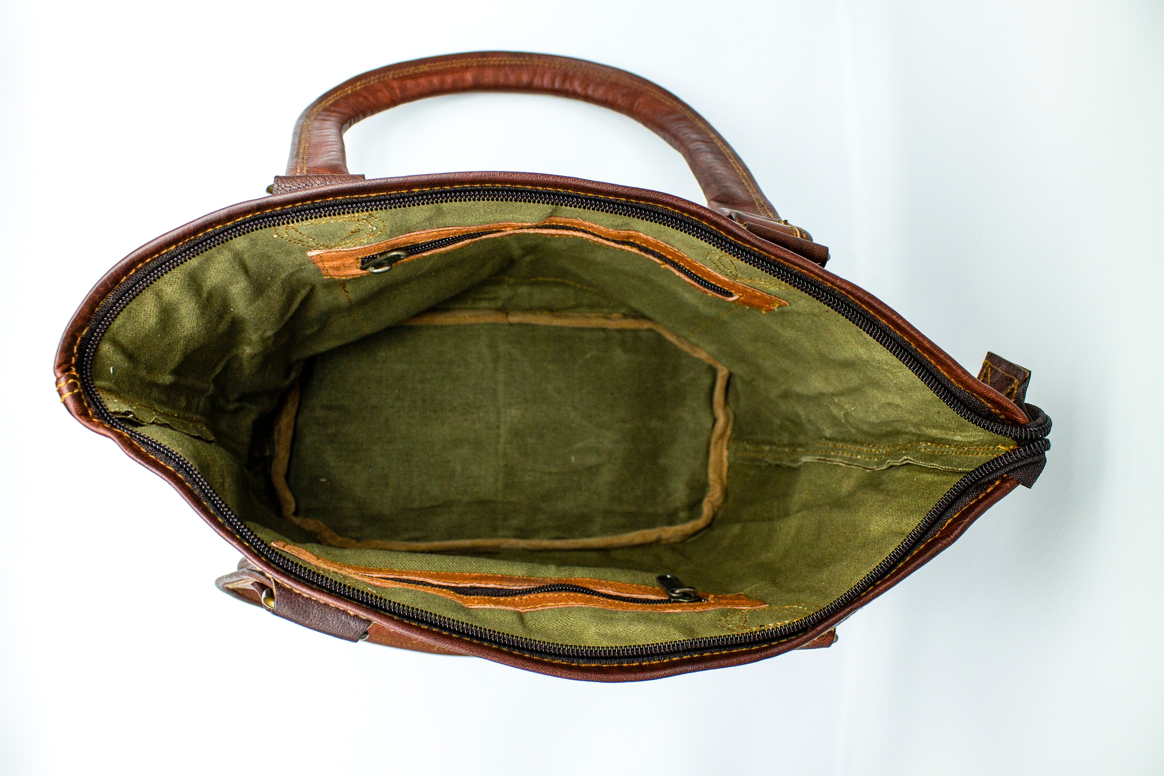 Goat Leather Tote Small P