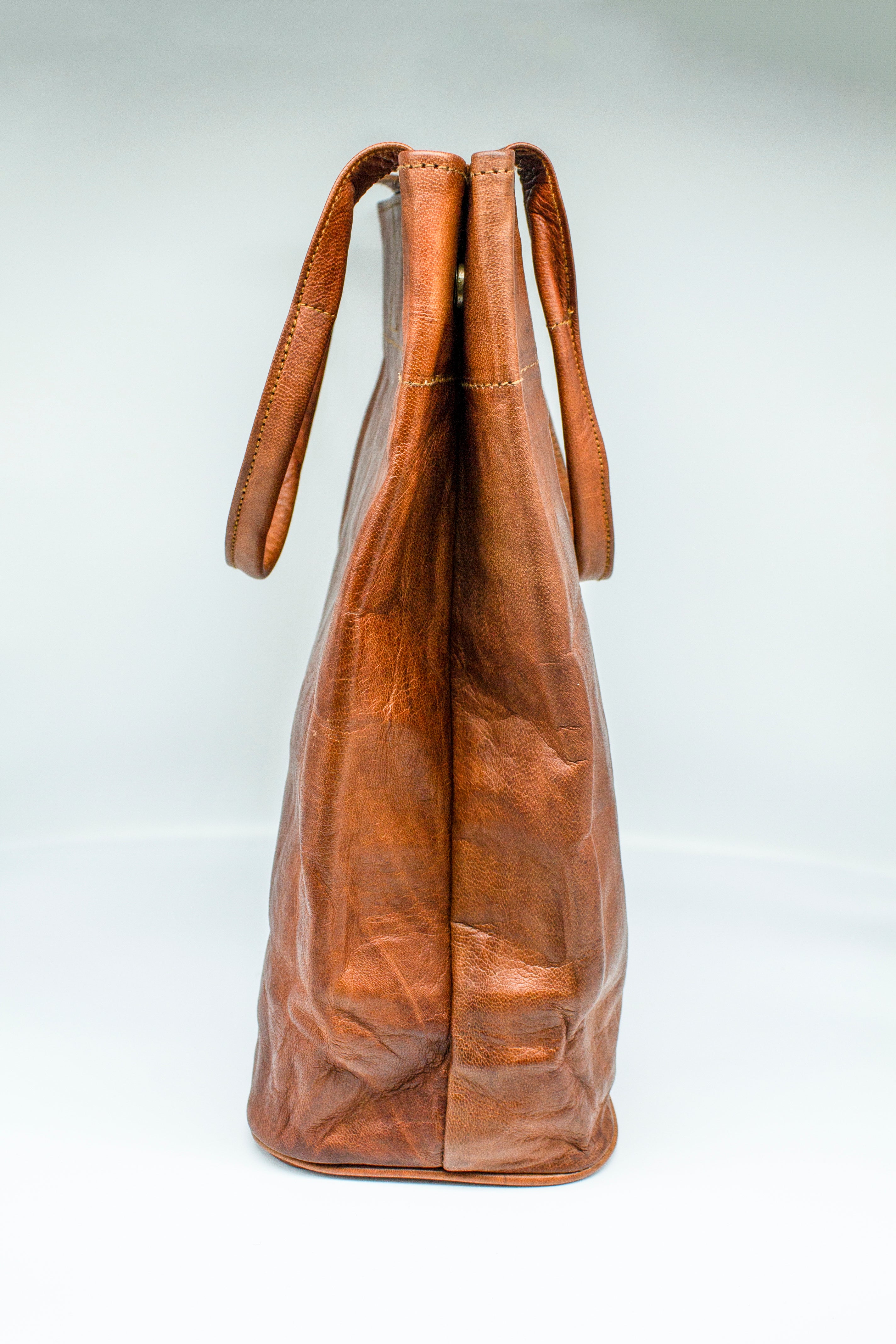 Goat Leather Tote Large