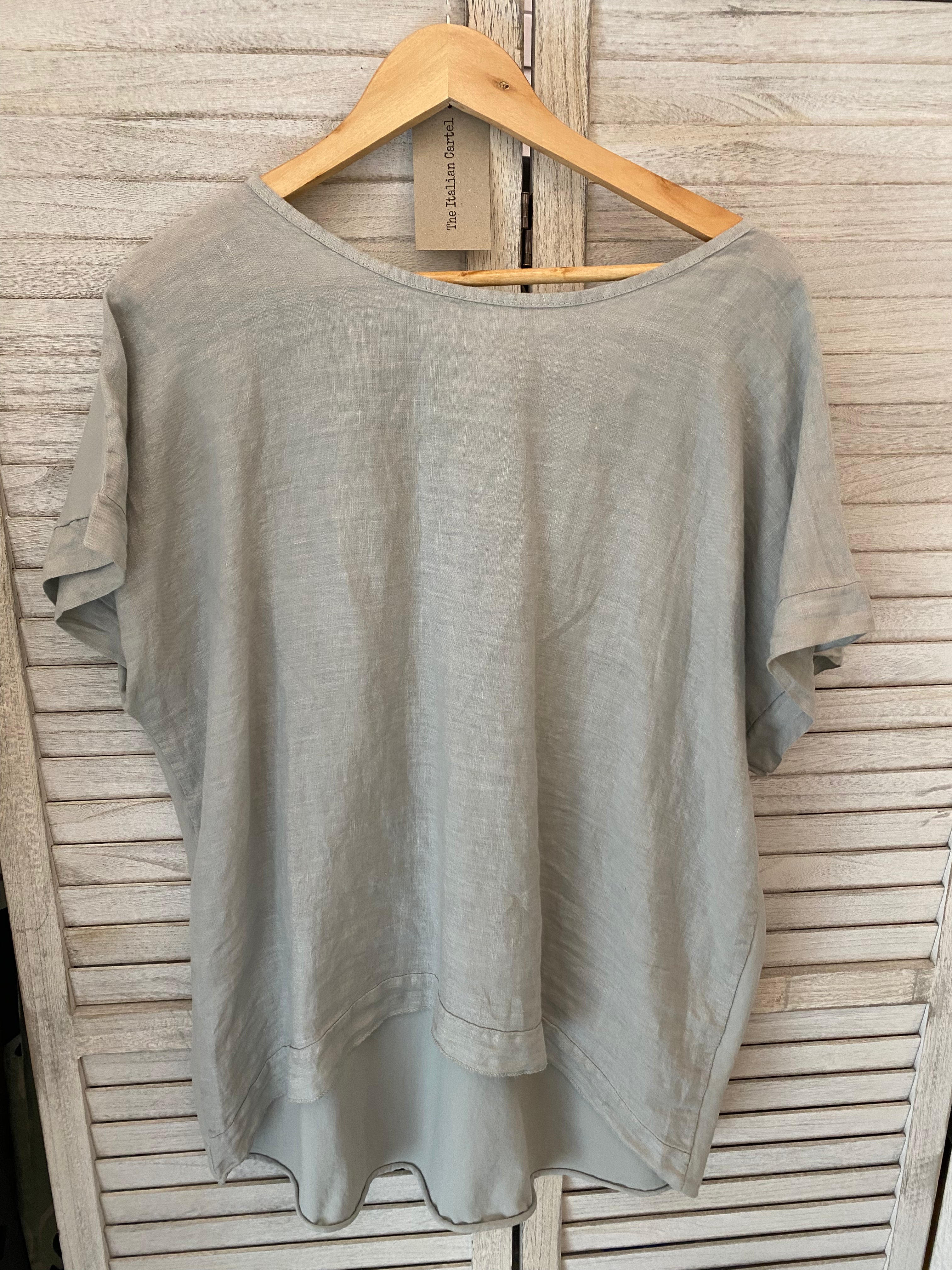Gina Shirt - Soft Grey