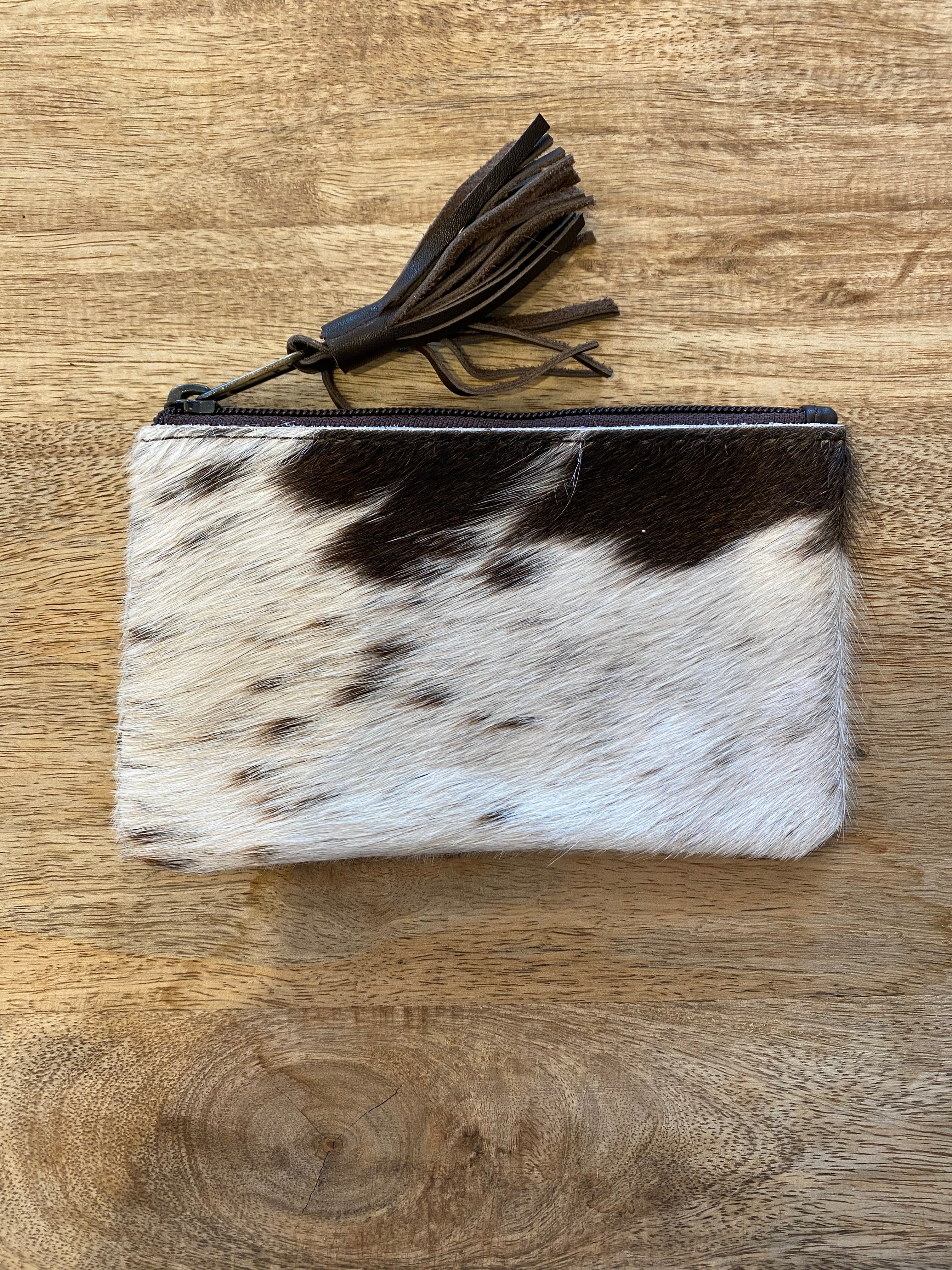 Cowhide Clutch York - Brown 2