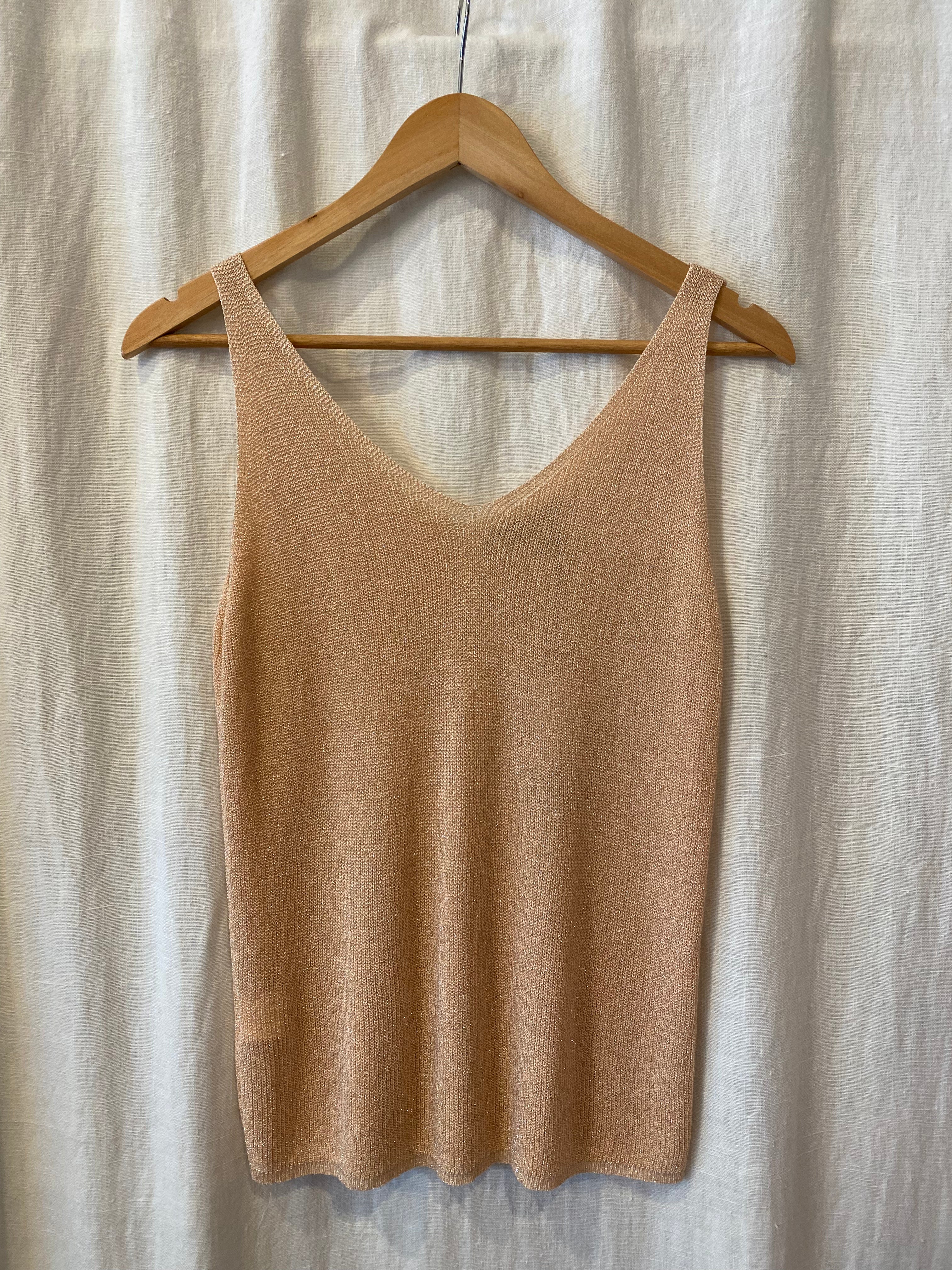 Evie Tank Top - Peach