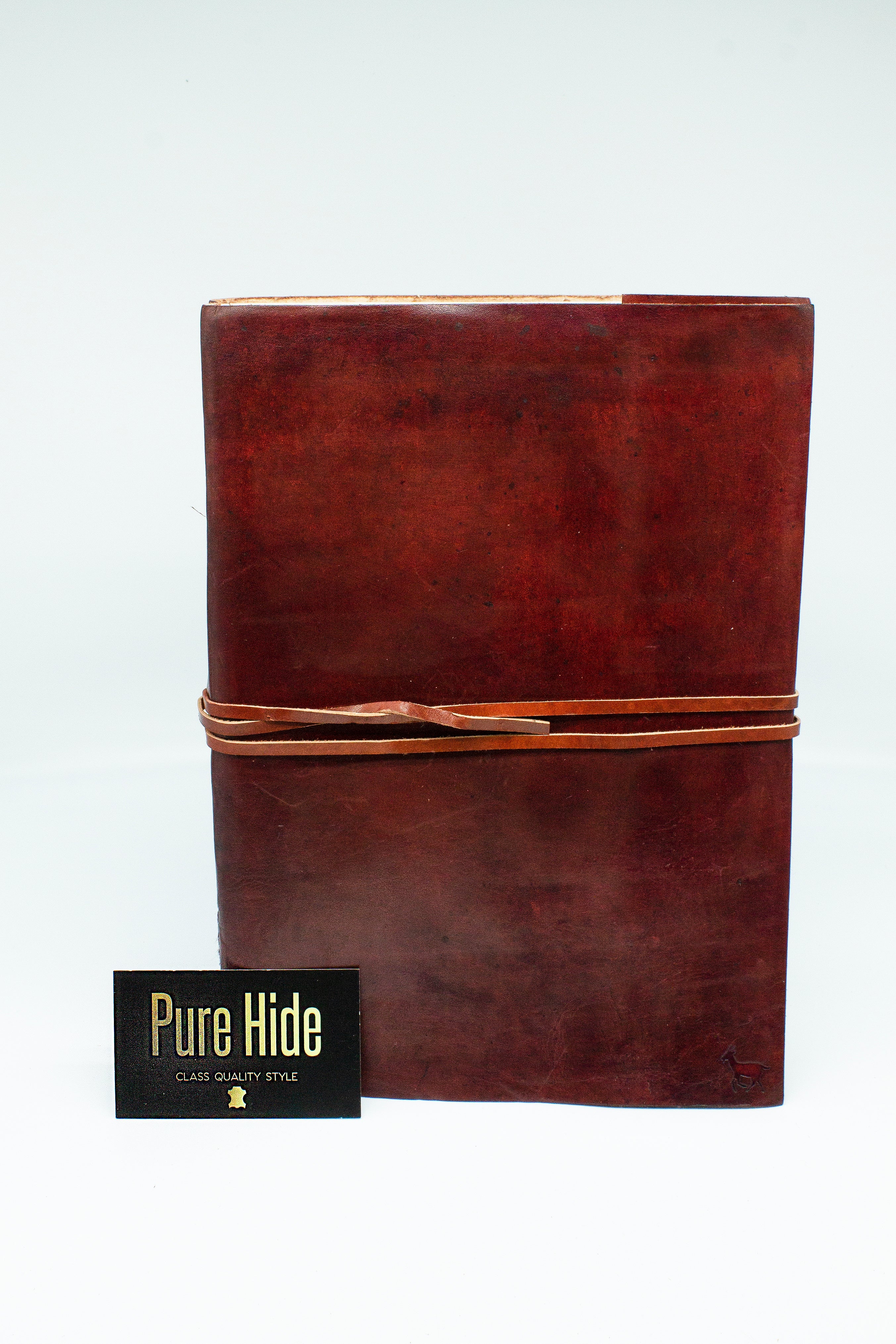 Goat Leather Handmade Journal A4