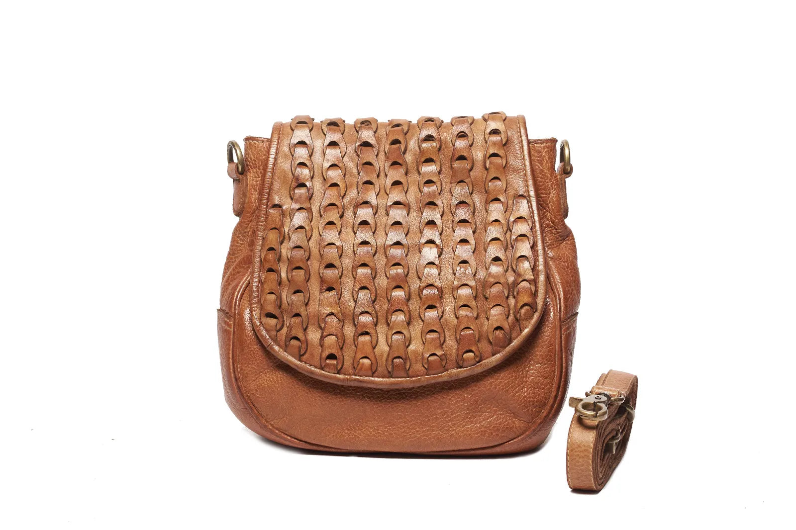 Shayna Cross Body Bag - Congac