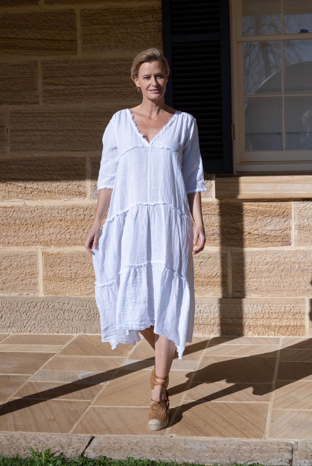 Emily Dress - White