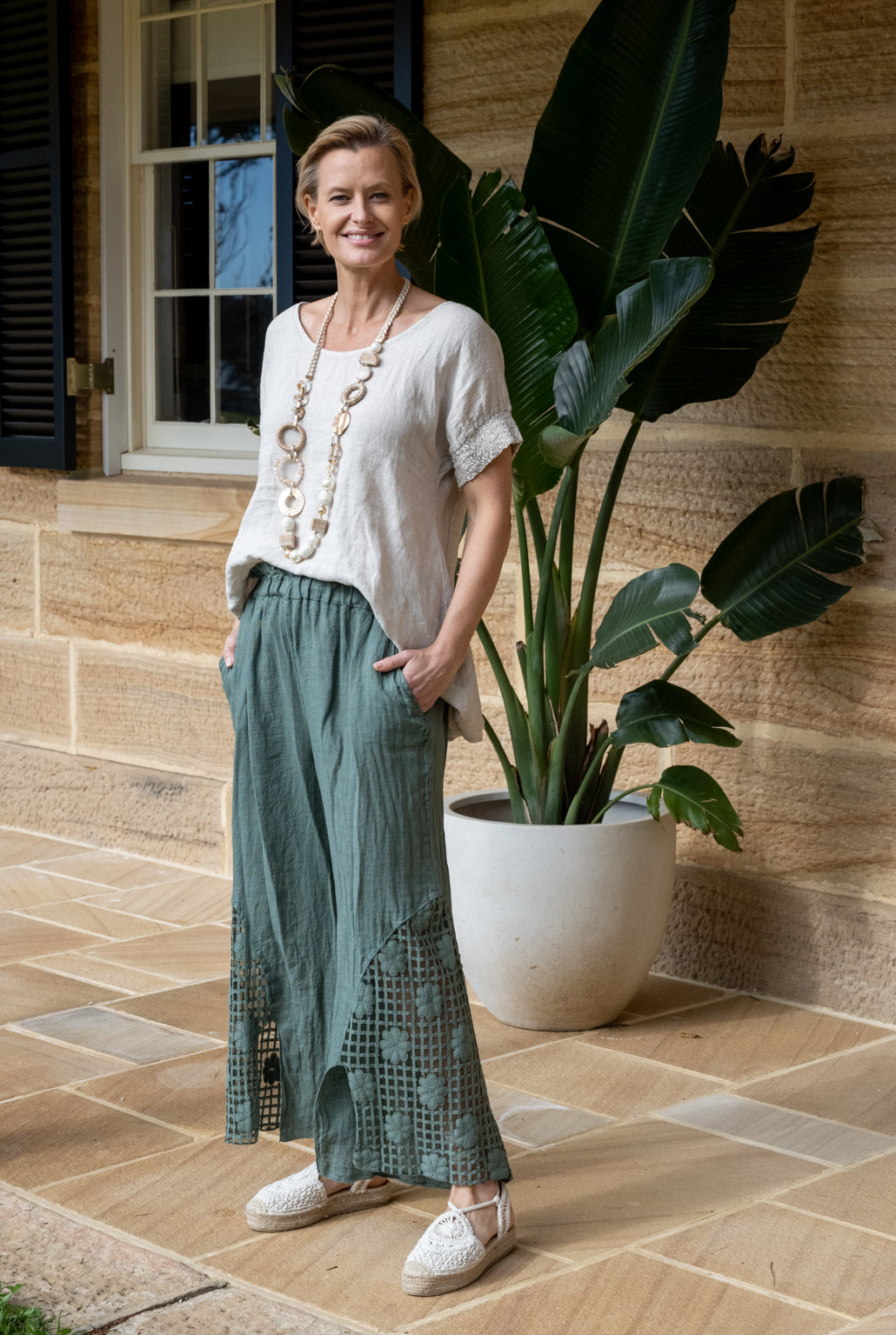 Jill Pants - Khaki