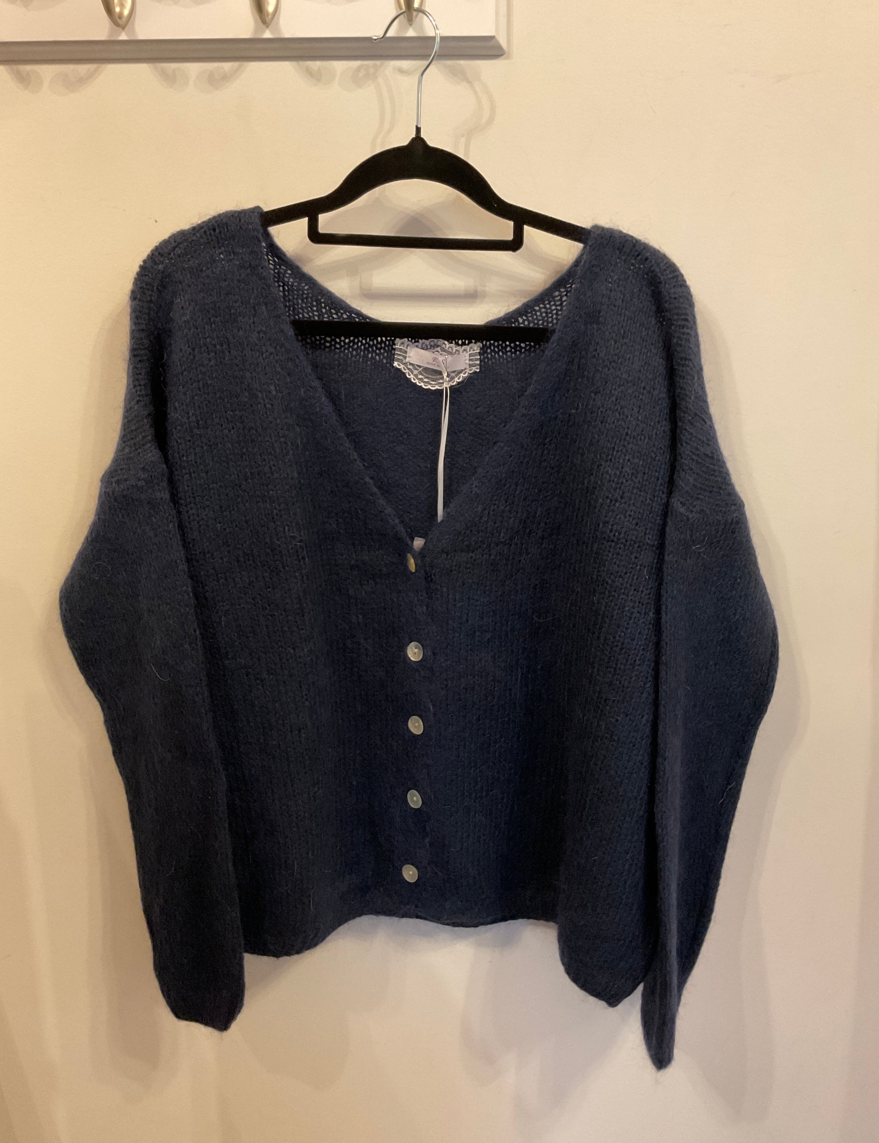 ES Short Button Cardigan