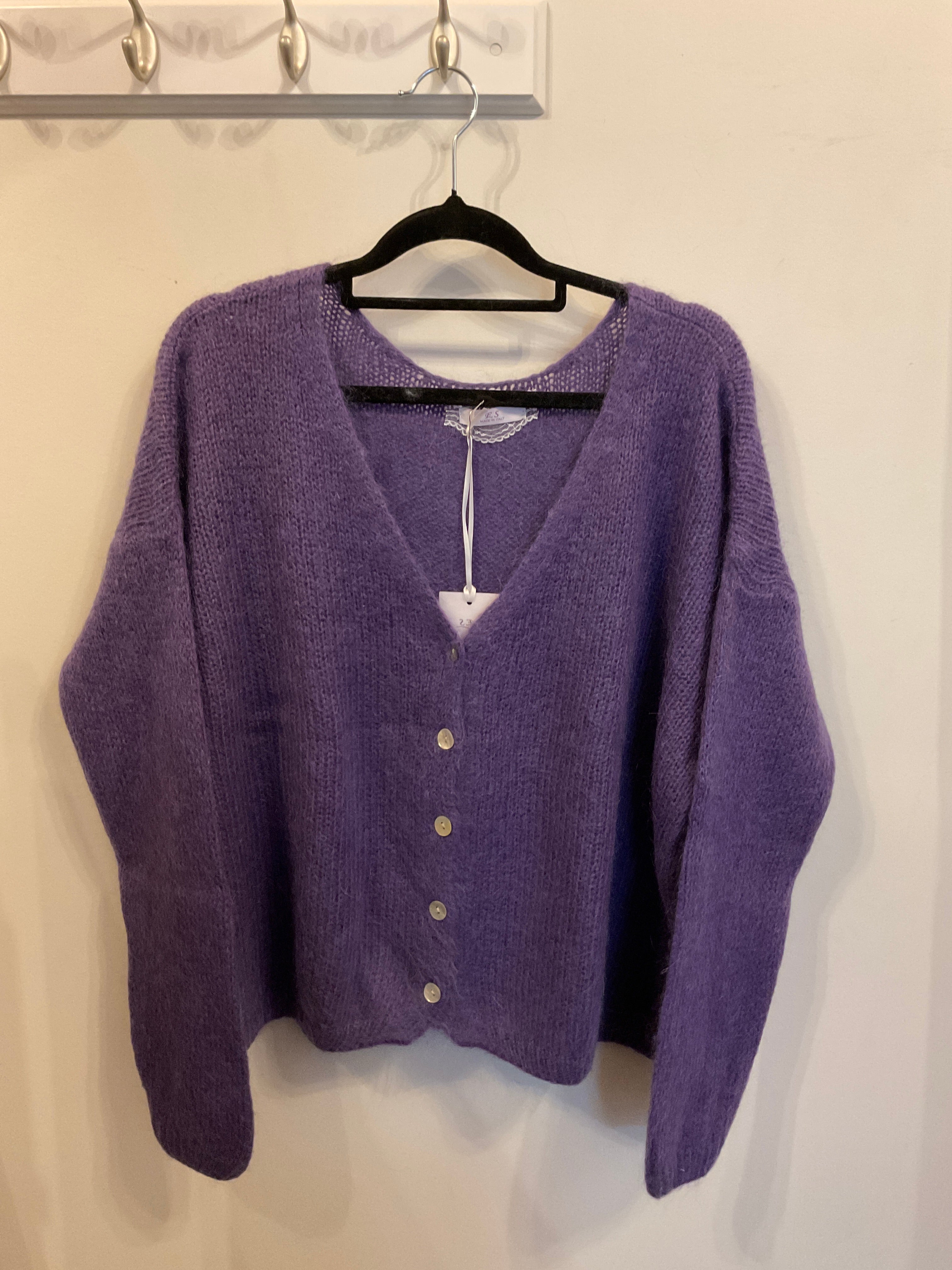 ES Short Button Cardigan