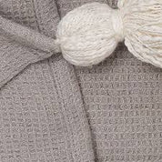 Cialda Throw - Sliver Grey
